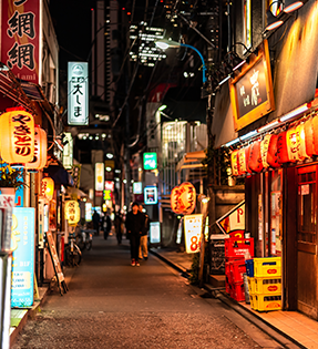 Les bars miniatures de Golden Gai
